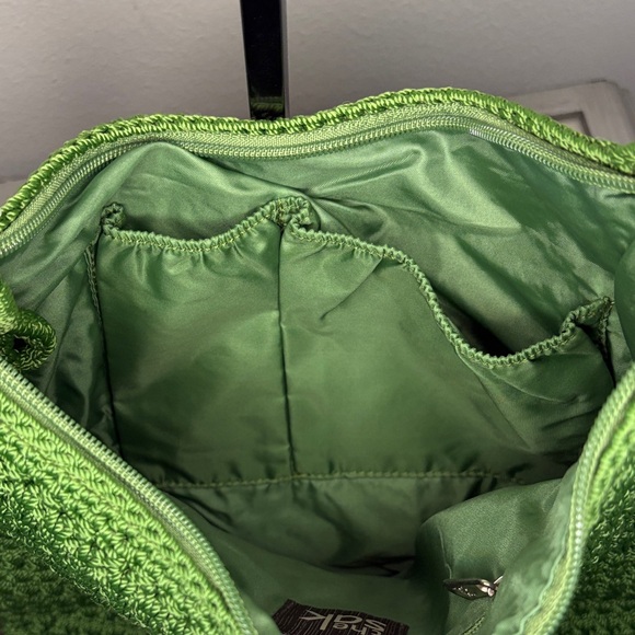 The Sak Olive Crochet Hobo Shoulder Bag NWT - Picture 7 of 11